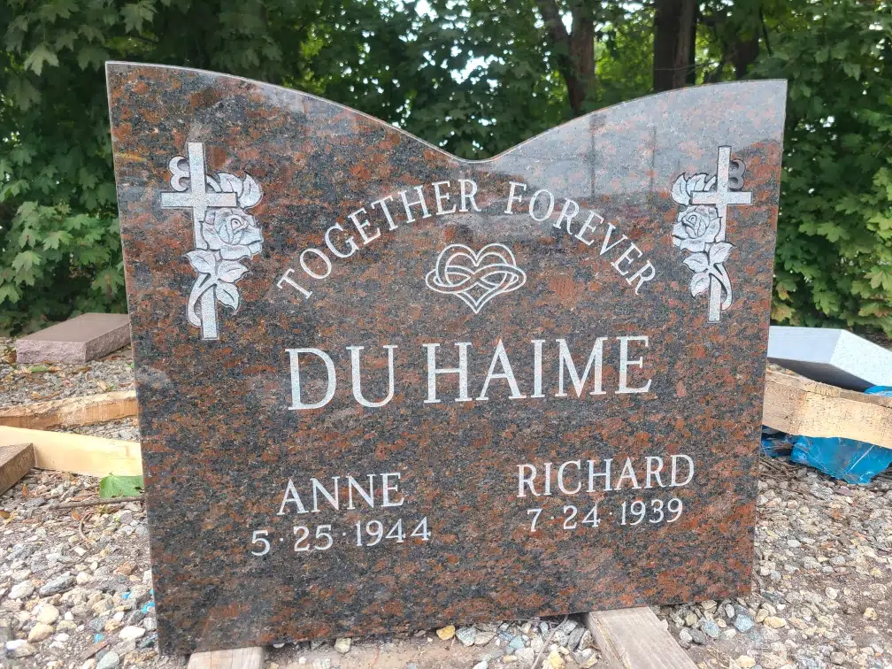 Granite Headstones for Sale hand-carved by Gravestone Shop in NJ — image 2