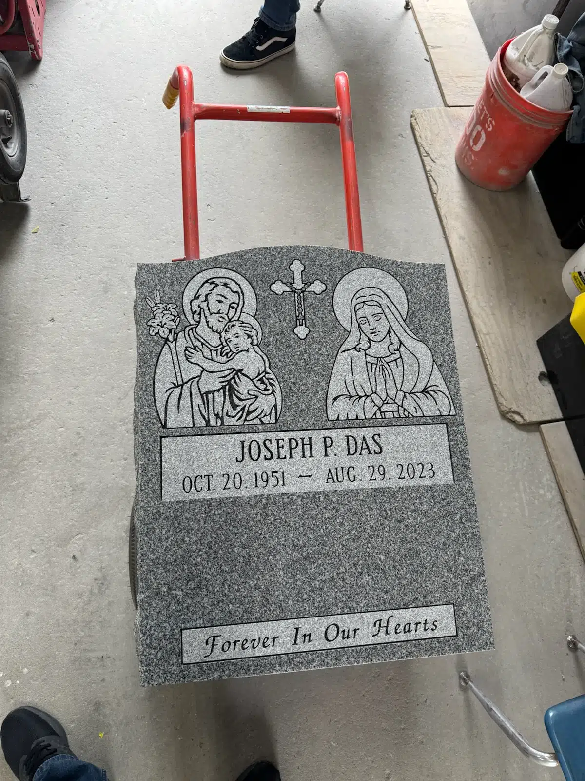 Granite Headstones for Sale hand-carved by Gravestone Shop in NJ — image 9